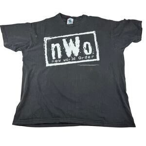 Vintage 1998 WCW nWo New World Order T-Shirt XL